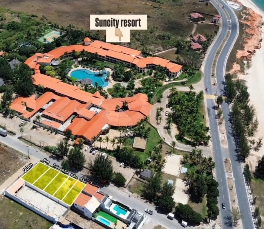 Lotes à venda na praia