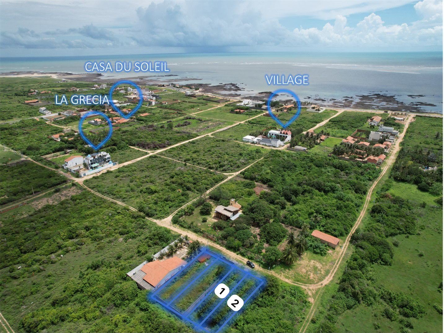 Terreno na praia das Barreiras à venda
